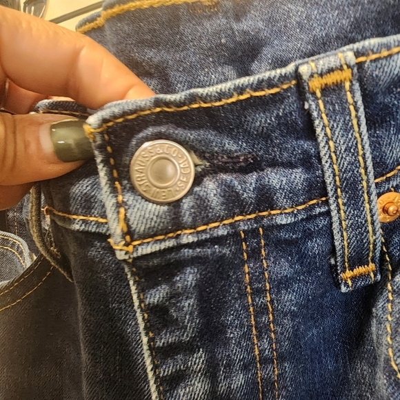 LEVI'S 511 Classic Men's Blue Denim Stright Legs Jeans Size W31 L32 - Picture 8 of 13